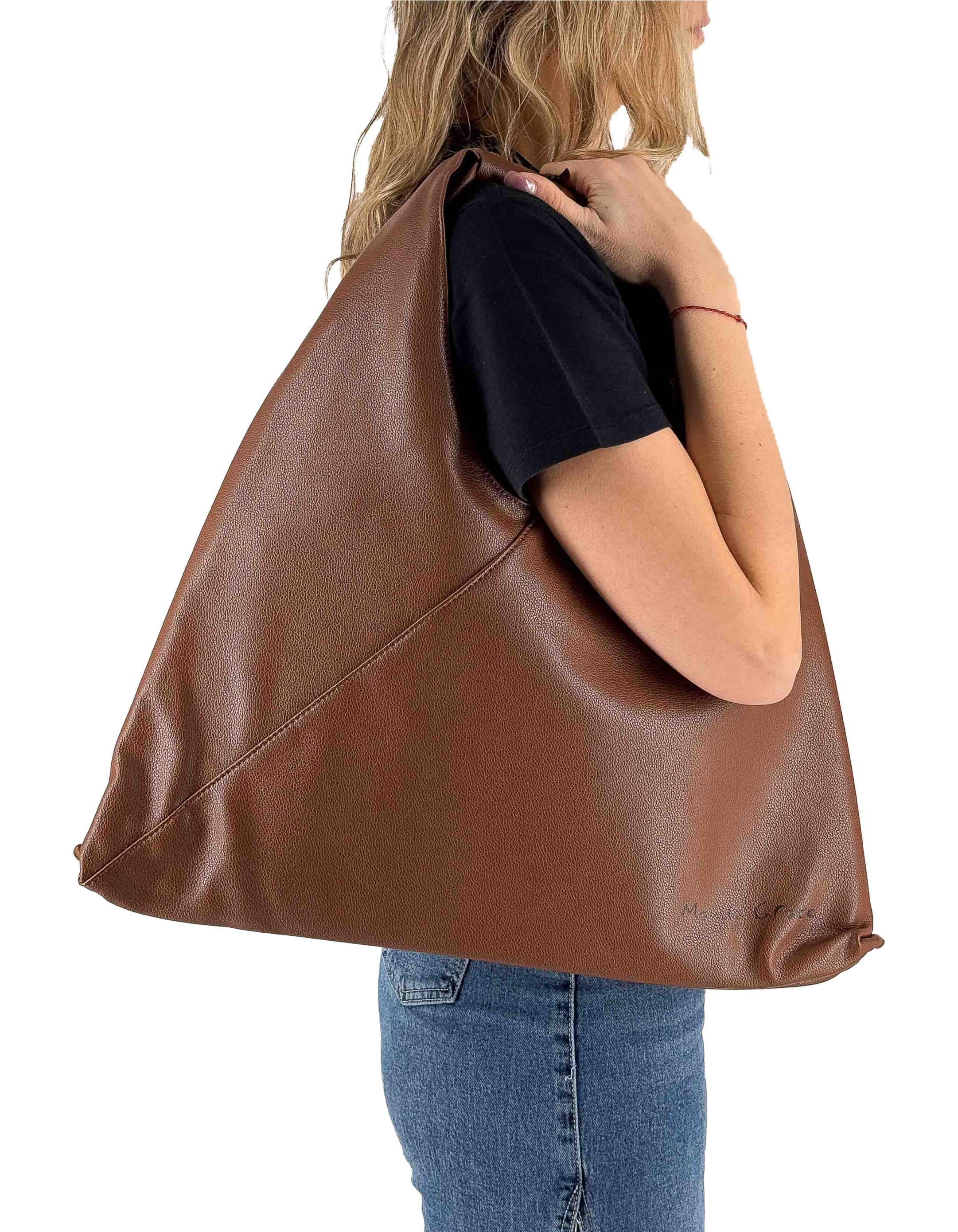 Manila Grace Borsa Sac Bag Essential Cacao Ma143 – dettaglio prodotto 3 – Master SKU MNG_B881EU_MA143_CACAO