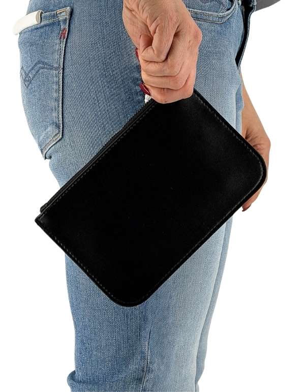 Marcelo Burlon - County Of Milan Mini Pochette Yellow Wings – dettaglio prodotto 3 – Master SKU MBU_COMAS260344UNICA0898_UNICABLACK_YELLOW_WINGS