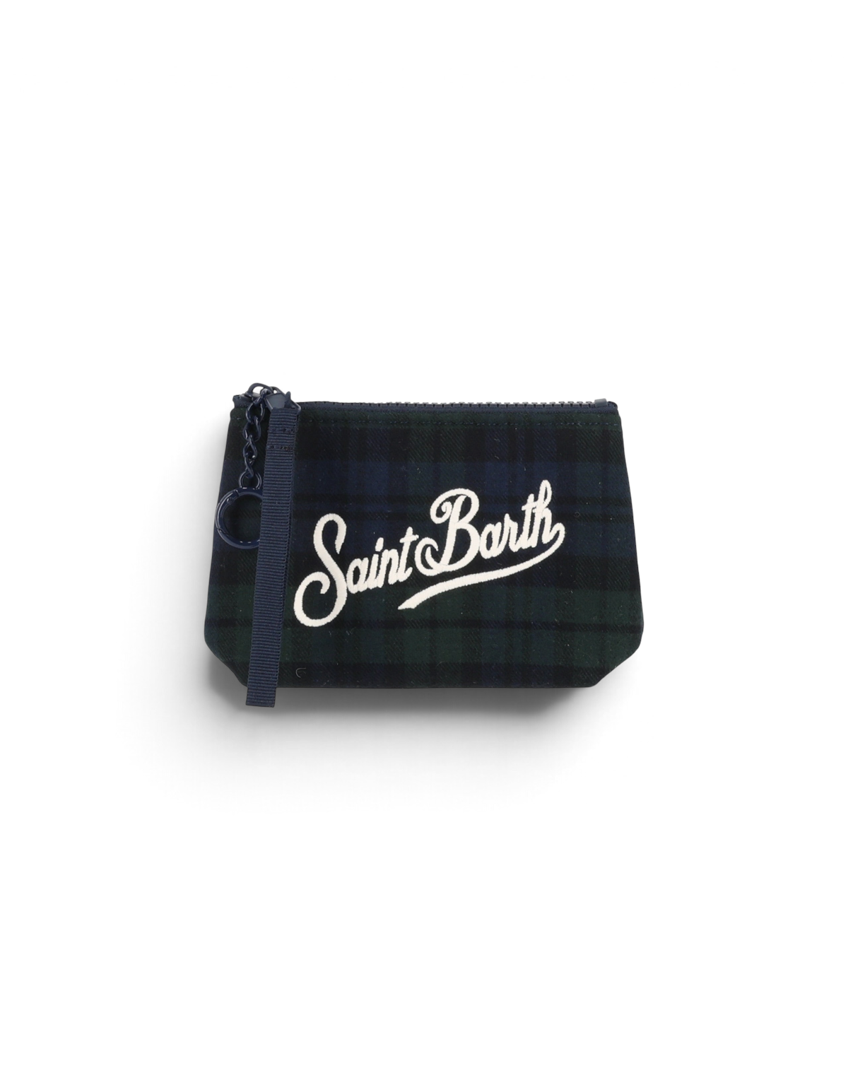 MC2 Saint Barth Pochette Aline Mini Wool Tartan 5161 Emb