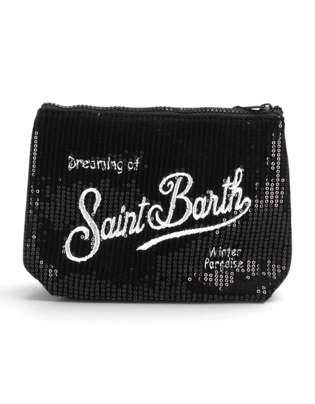 MC2 Saint Barth Pochette Aline Velvet Paillettes 00 Emb dettaglio