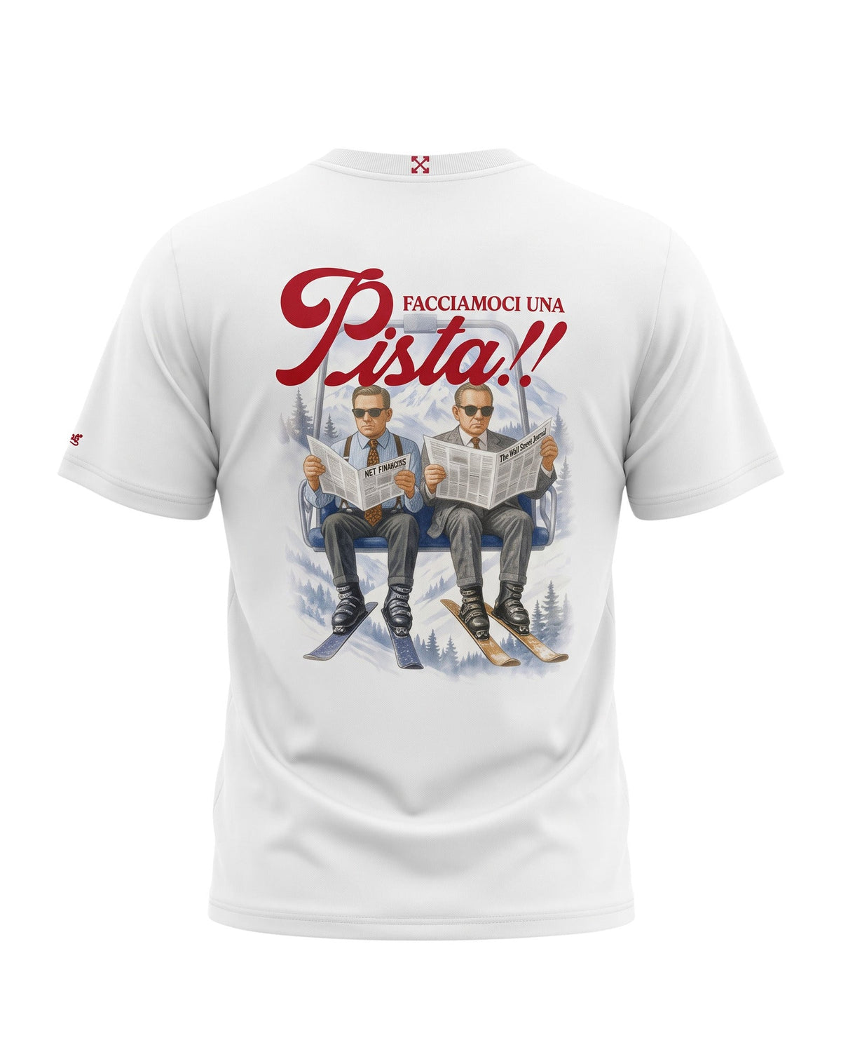 MC2 Saint Barth T-shirt Arnott Warm Facciamoci Pista Bianca