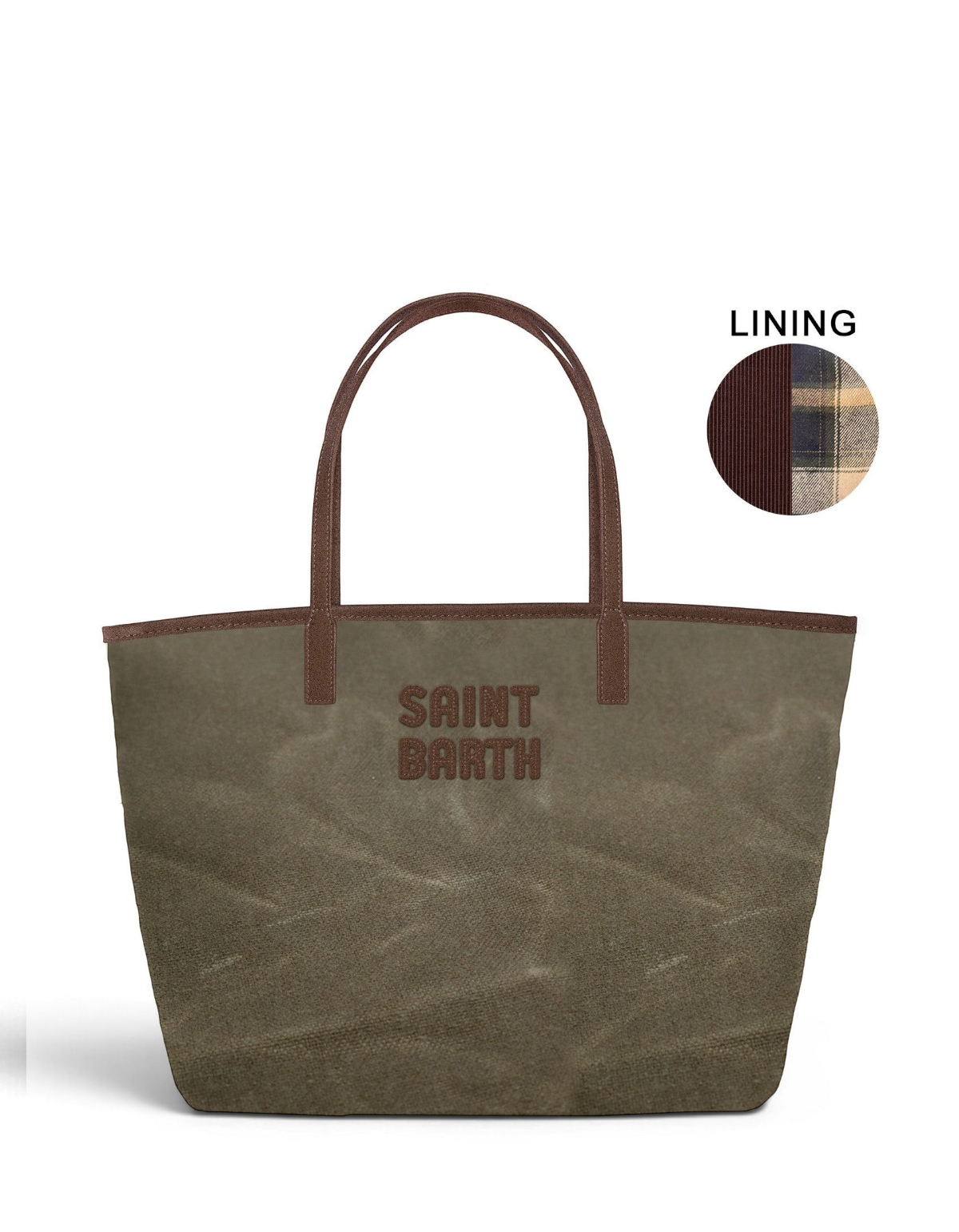 Borsa City Bag Mid Wax 5218 MC2 Saint Barth - fronte