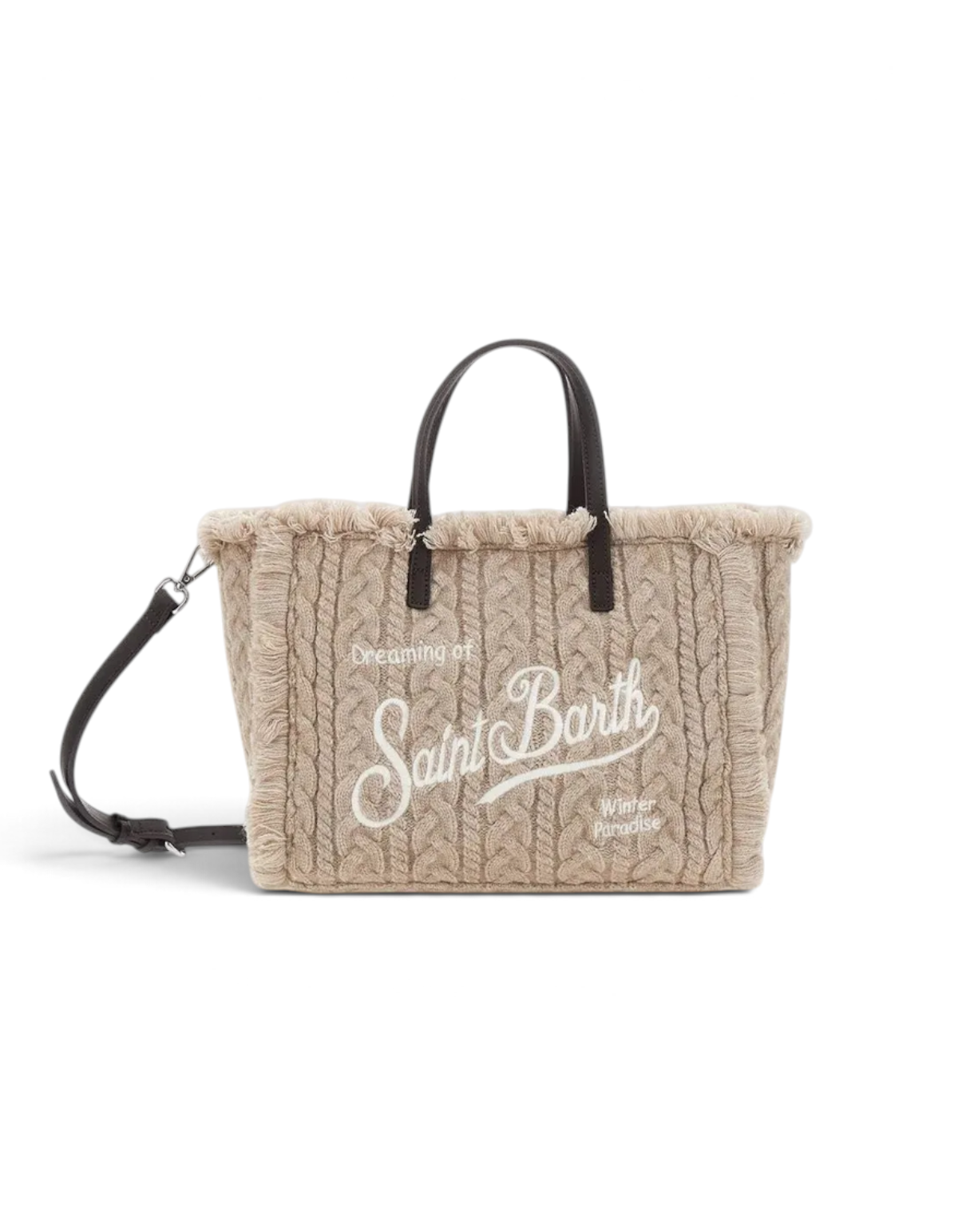 Colette Wool Braid beige MC2 Saint Barth - fronte