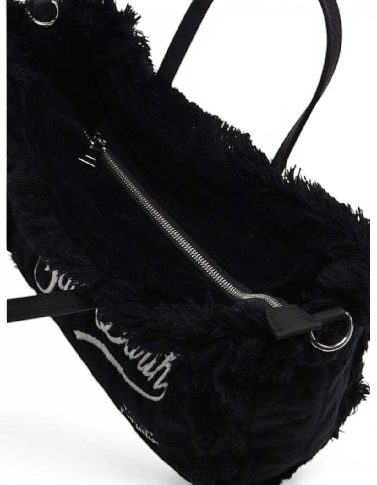Colette Wool Braid nera MC2 Saint Barth - dettaglio