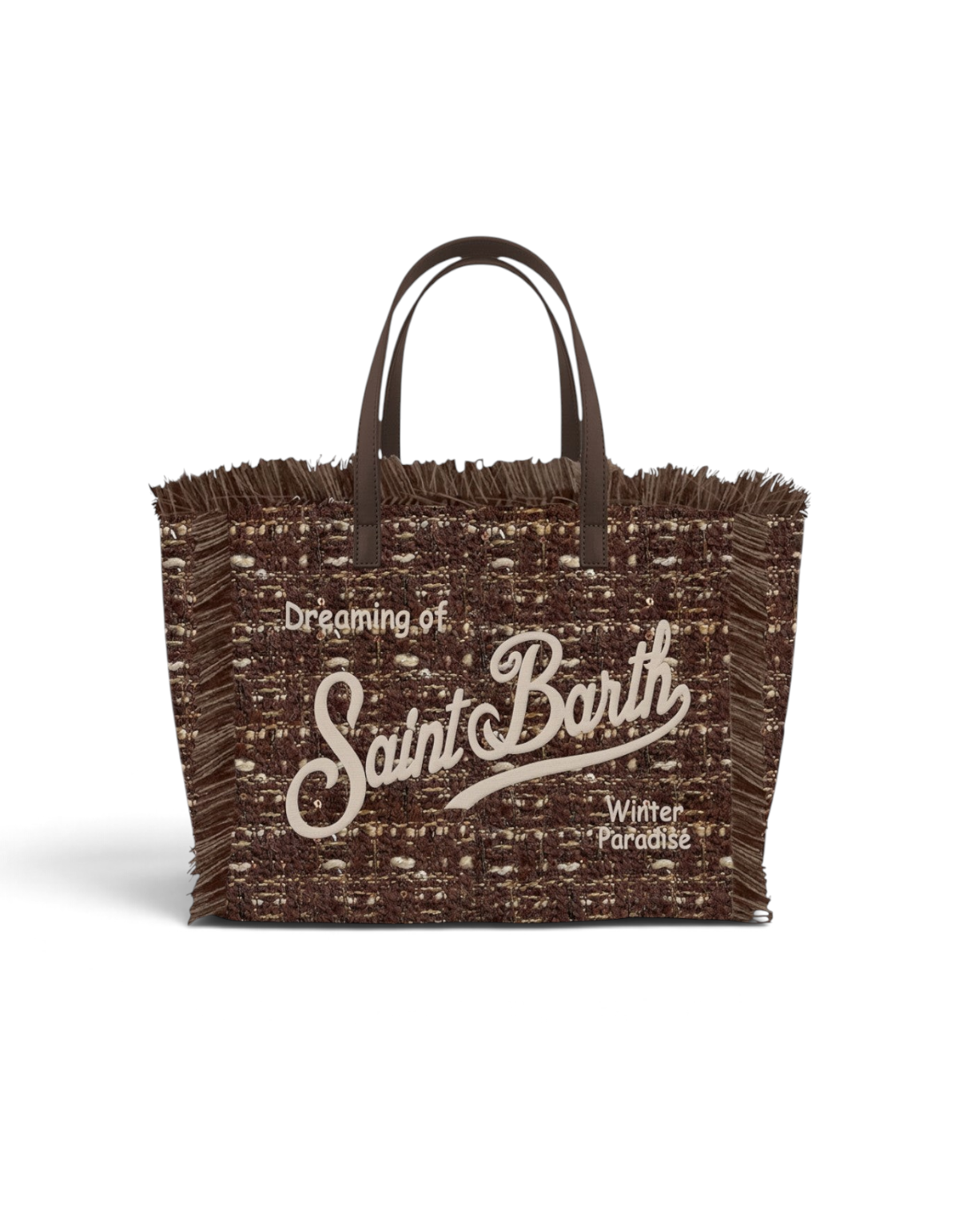 Colette Tweed marrone MC2 Saint Barth - fronte