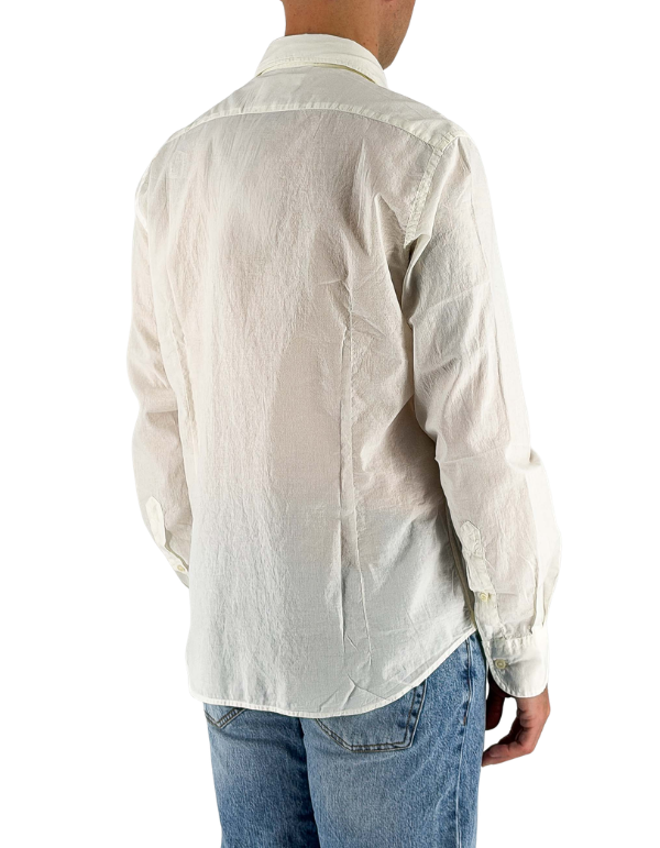MC2 Saint Barth Camicia In Ice Cotton Panna – dettaglio prodotto 4 – Master SKU MC2_LCM0001_00095L