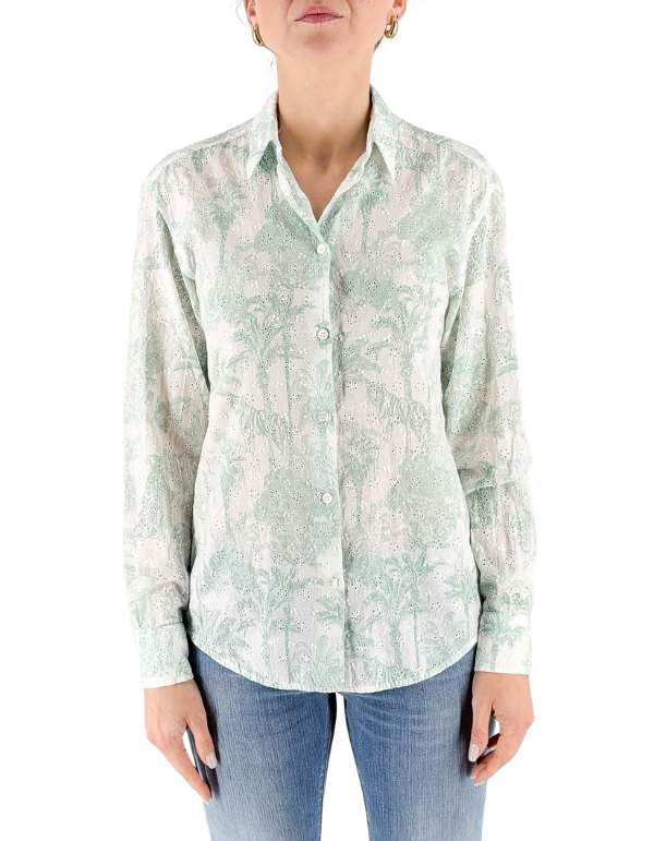 MC2 Saint Barth Camicia Meredith Sangallo Wavy Daisy Jungle Oceani – dettaglio prodotto 5 – Master SKU MC2_MDH001_01086L