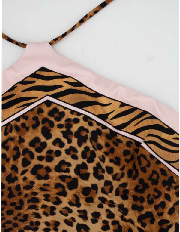 MC2 Saint Barth Foulard Bandeau One Piece Swimsuit Meryem Sand Leopard Foulard 1921 – dettaglio prodotto 6 – Master SKU MC2_MRYE001_09531L