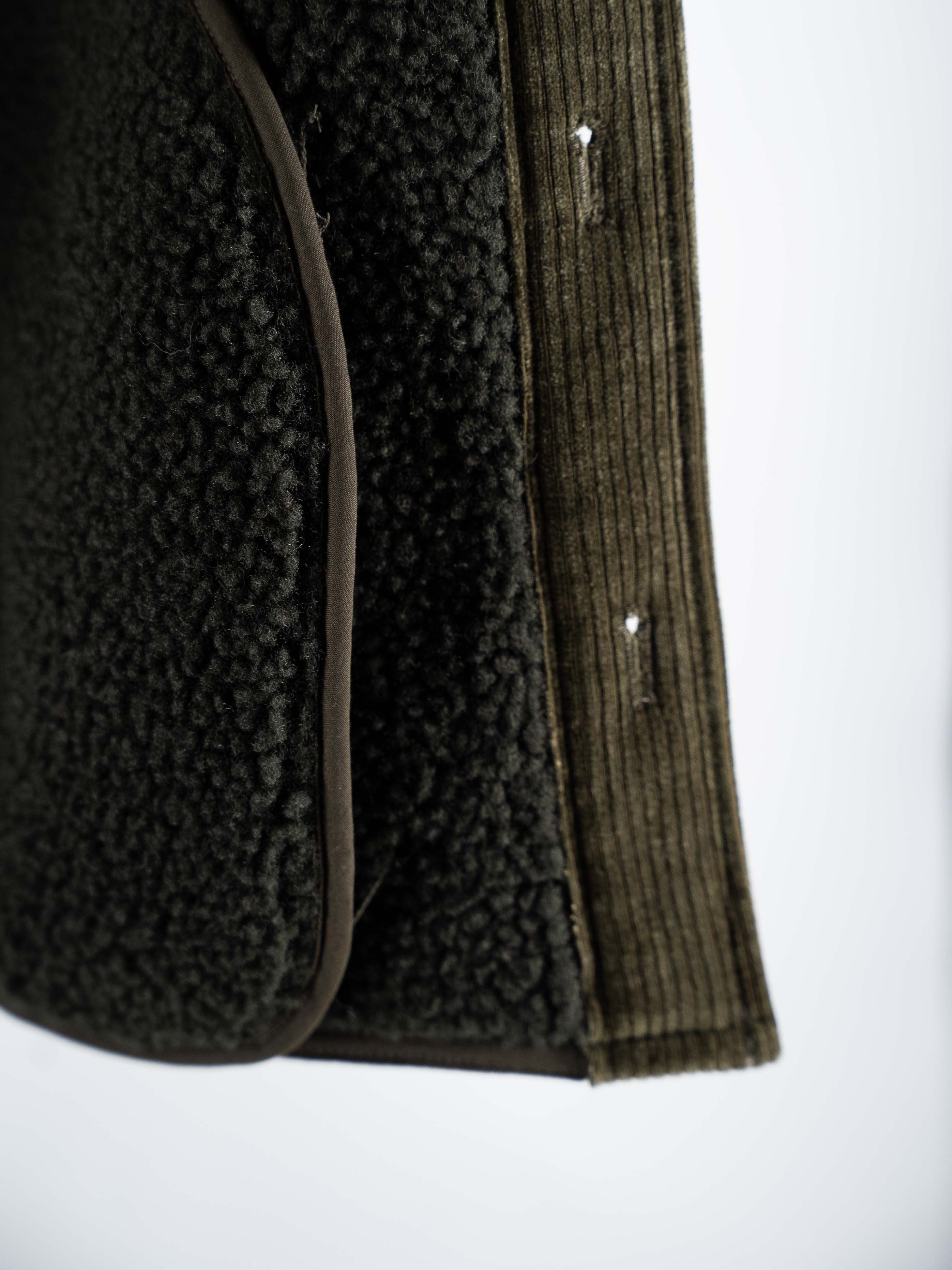 MC2 Saint Barth Giacca In Velluto Landeck Corduroy Verde – dettaglio prodotto 5 – Master SKU MC2_LAND006_00011I