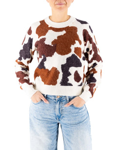 MC2 Saint Barth Maglia Danya Cow – vista principale – Master SKU MC2_DANY0011_00364I