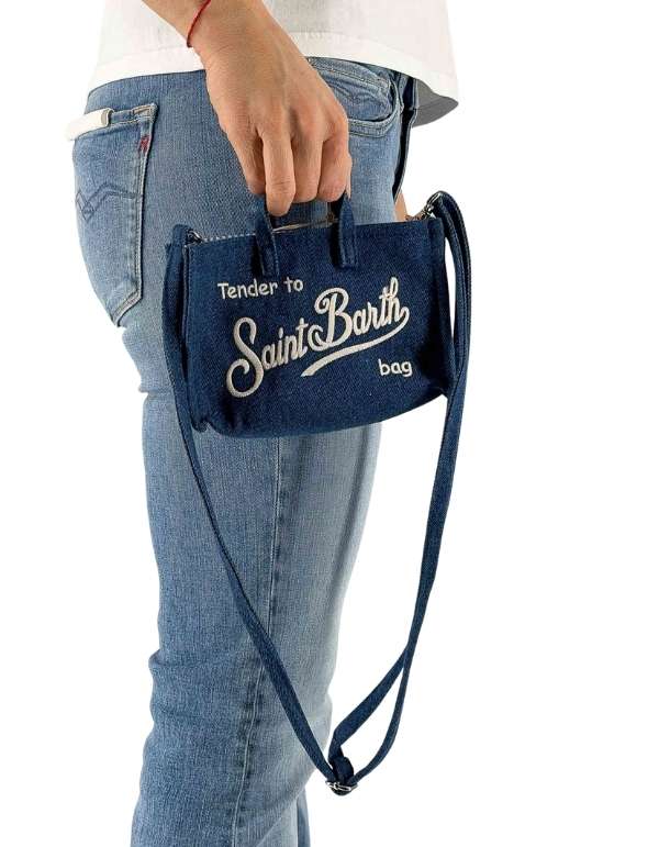 MC2 Saint Barth Phone Bag Denim – dettaglio prodotto 3 – Master SKU MC2_PHONE009_00436L