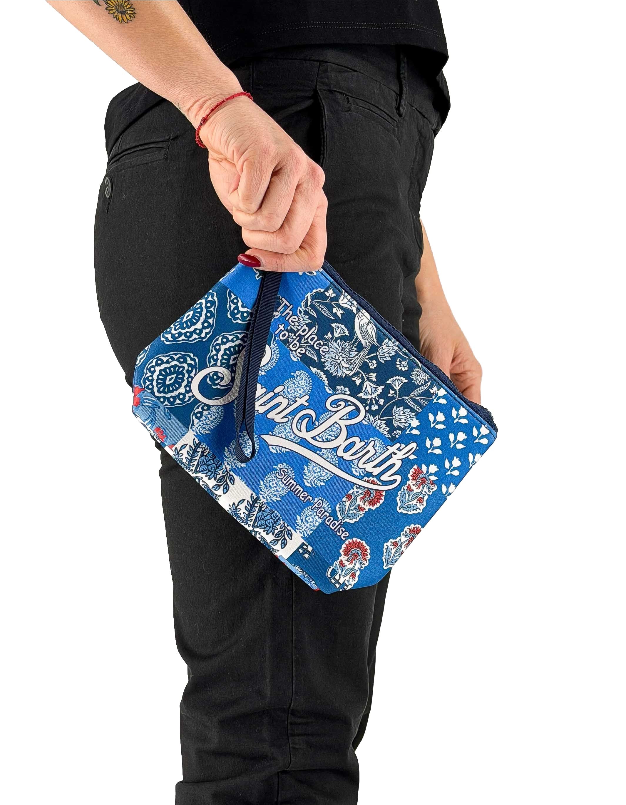 MC2 Saint Barth Pochette Aline Batik Patch 3261 – vista principale – Master SKU MC2_ALIN001_07689L