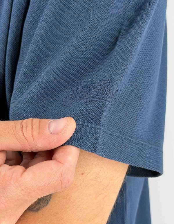 MC2 Saint Barth Polo Charles 61 Blue Navy – dettaglio prodotto 2 – Master SKU MC2_CHS0003_00120L