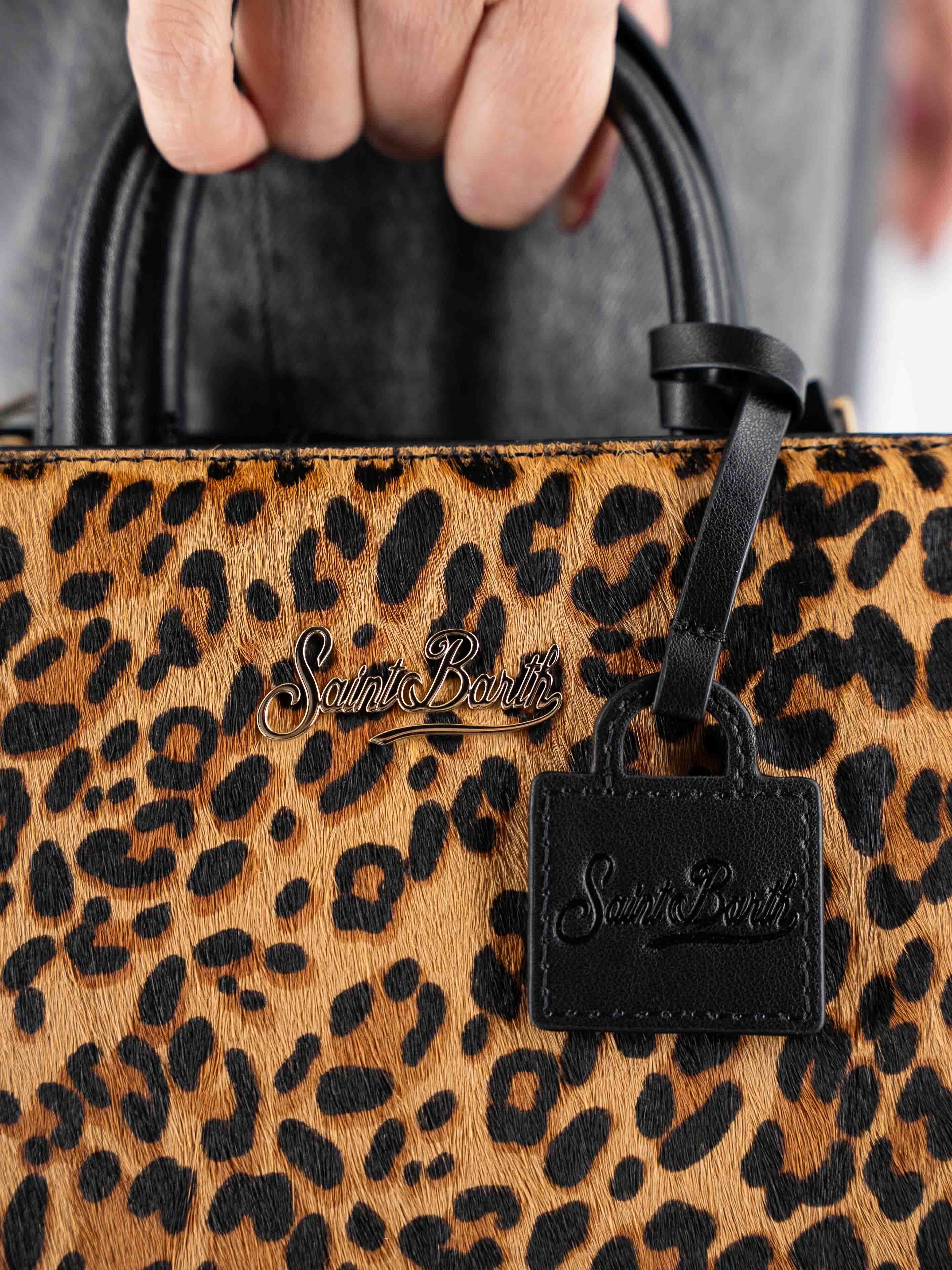 MC2 Saint Barth Shop Bag Mini In Cavallino Stampa Animalier Leo – dettaglio prodotto 2 – Master SKU MC2_SHBM0002_00501I