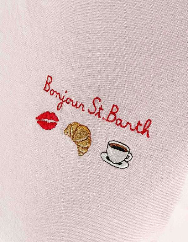 MC2 Saint Barth T-Shirt Emilie Bonjour Sb 20 Emb – dettaglio prodotto 2 – Master SKU MC2_EMI0001_09751L