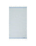 MC2 Saint Barth Telo Mare Foutas a Righe Bianche e Azzurre Lig 31 – vista principale – Master SKU MC2_FOUT012_00657L