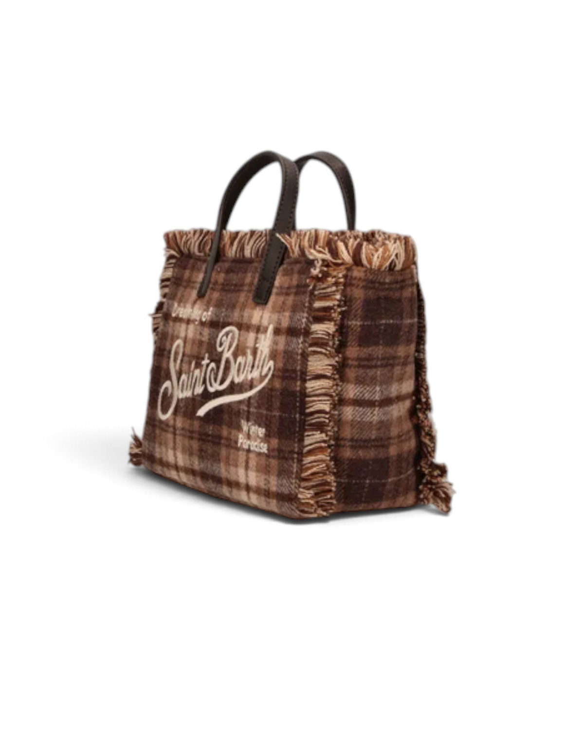 Vanity Mini Wool Tartan MC2 Saint Barth - lato