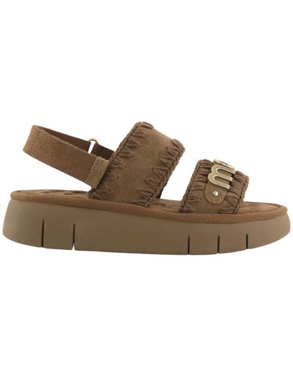 Mou Bounce Sandal - All Monochrome, Marrone – vista principale – Master SKU MOU_SW531001A/NUT