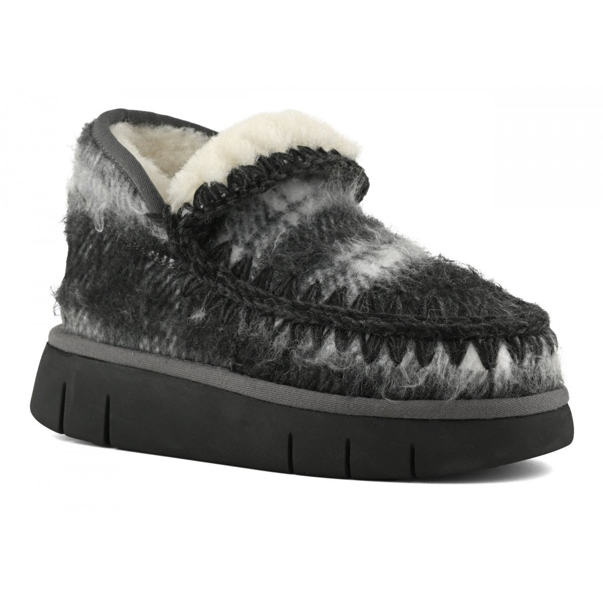 Mou Eskimo Bounce Sneaker Wool Irblk – dettaglio prodotto 3 – Master SKU MOU_MUFW531019K_IRBLK