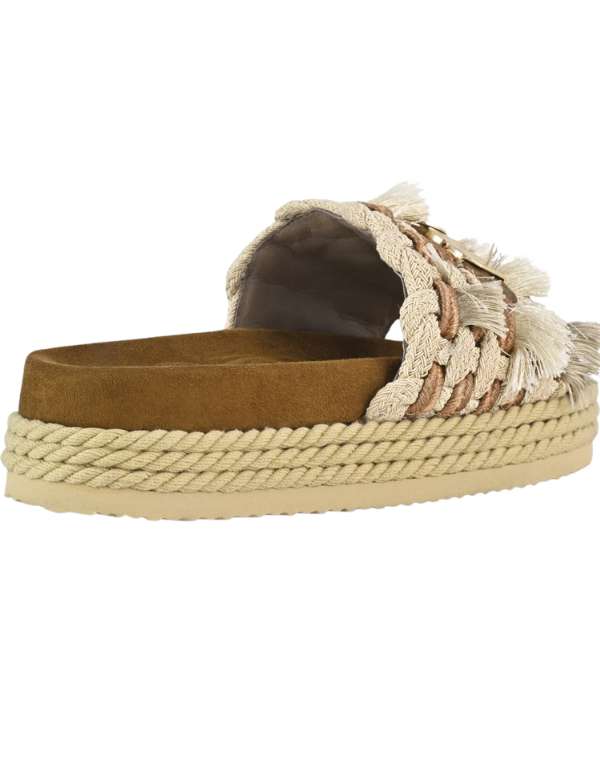 Mou Monoband Rope Sandal Fringes, Beige – dettaglio prodotto 5 – Master SKU MOU_SW451008K/BEI