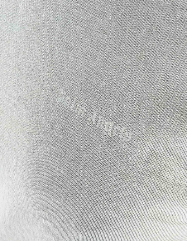 Palm Angels T-Shirt Bianca Logo Tonal – dettaglio prodotto 2 – Master SKU PLA1UMWTS04TR-WHI