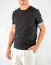 Palm Angels T-Shirt Nera Logo Tonal – vista principale – Master SKU PLA1UMWTS04TR-BLA