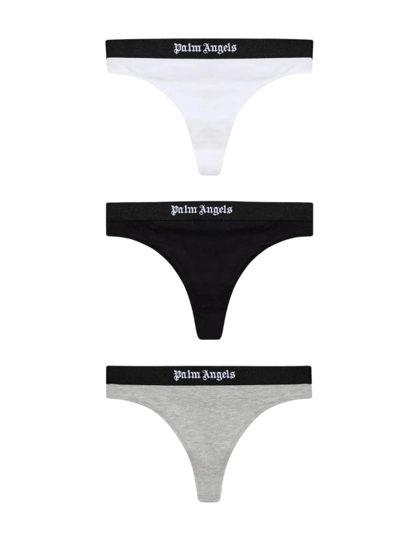 Palm Angels Thong Brief Tri-Pack Multicolore – vista principale – Master SKU PLA1UWBT01TR-ASS