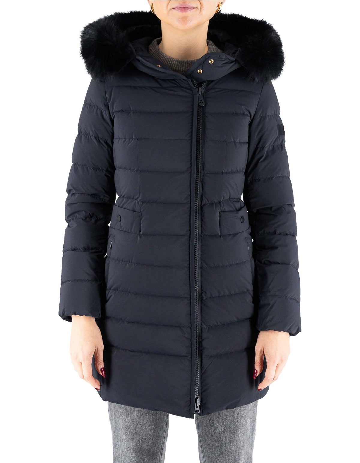 Peuterey Down Jacket Seriola Ml 06 Fur Nero – dettaglio prodotto 3 – Master SKU PEU_PED545801190986808_808
