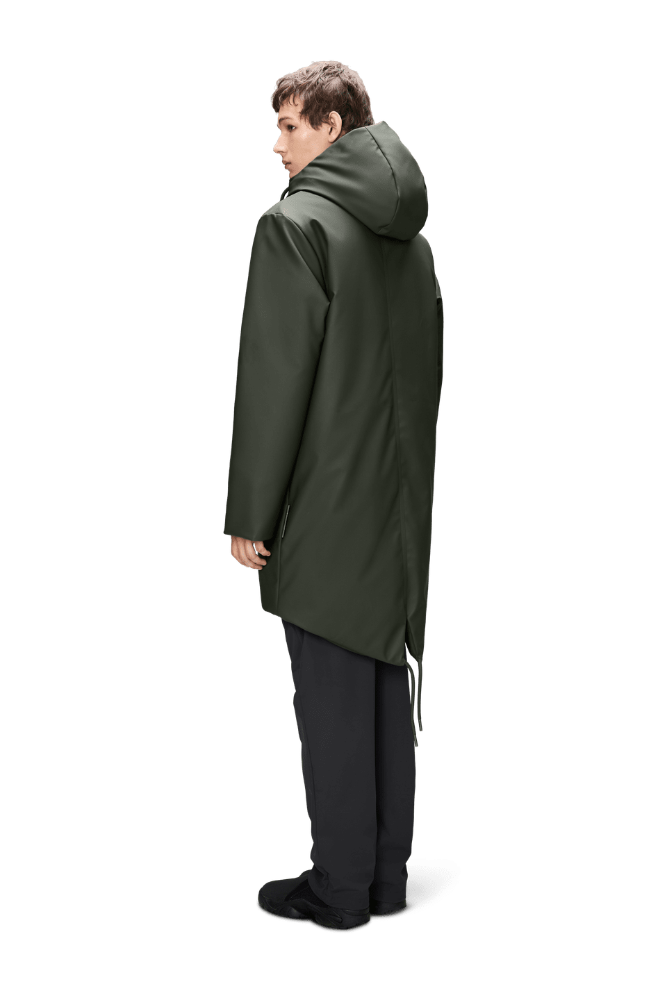 Rains Long Parka Green – dettaglio prodotto 4 – Master SKU RNS_21460_GREEN