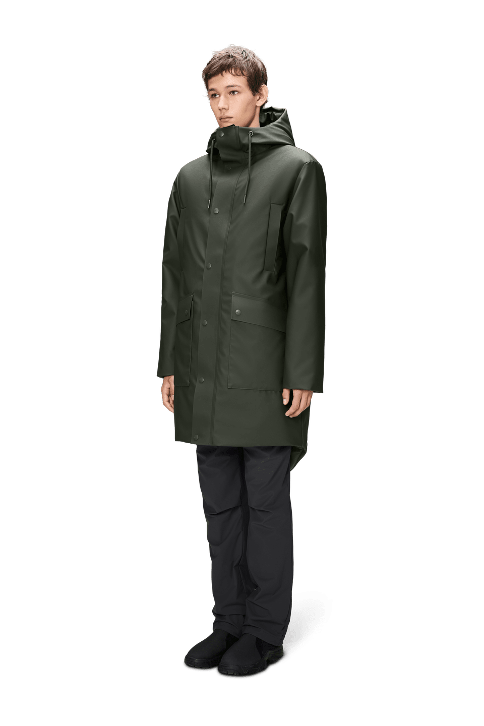 Rains Long Parka Green – dettaglio prodotto 5 – Master SKU RNS_21460_GREEN
