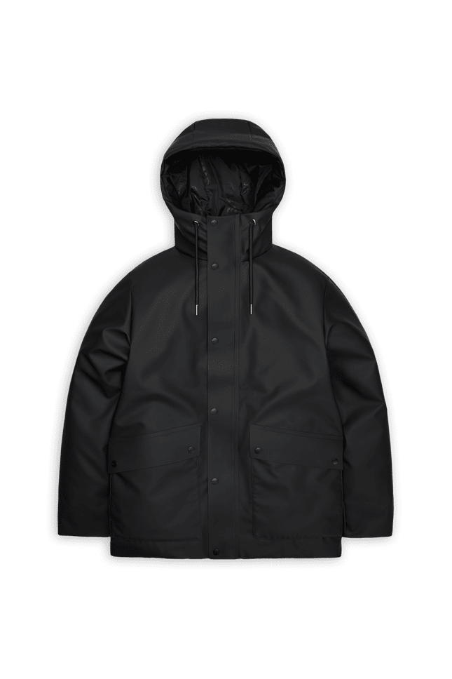 Rains Parka Black – dettaglio prodotto 2 – Master SKU RNS_21450_BLACK