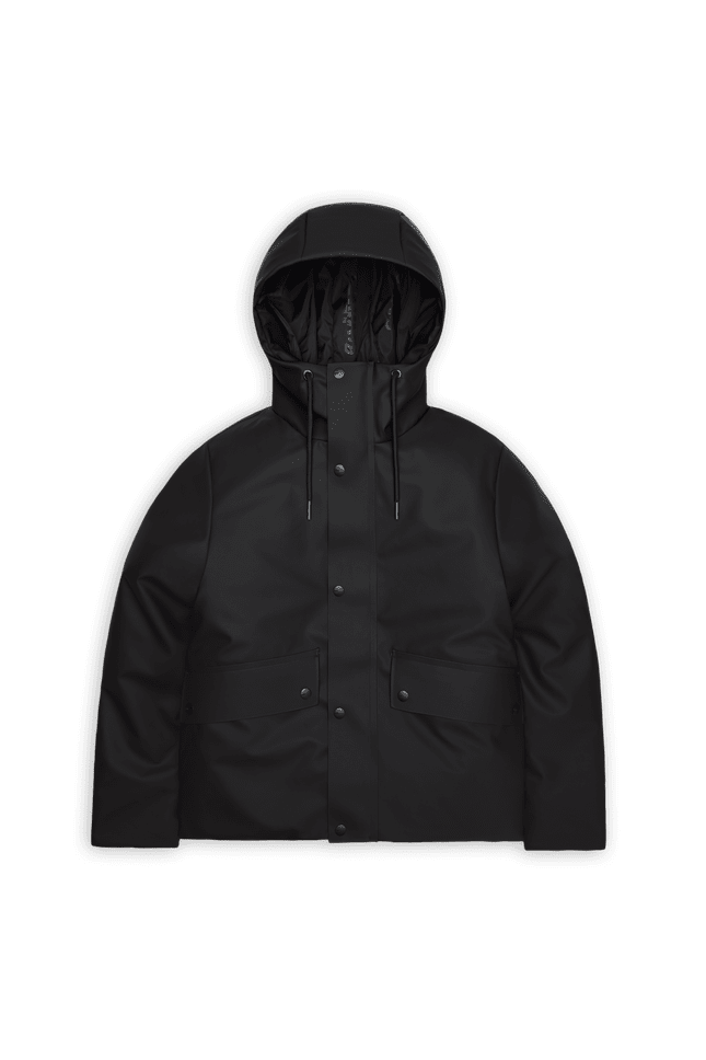 Rains Short W Parka Black – dettaglio prodotto 2 – Master SKU RNS_21490_BLACK