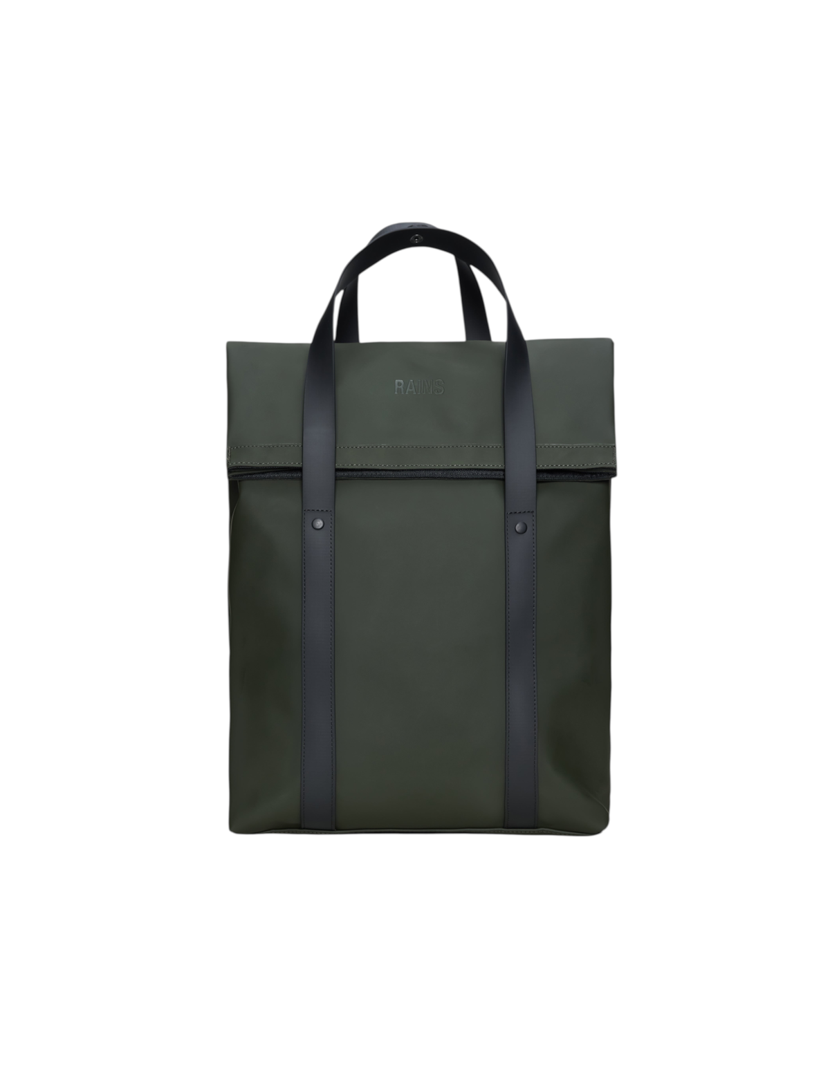 Rains 2 Way Tote Backpack Green - immagine 1