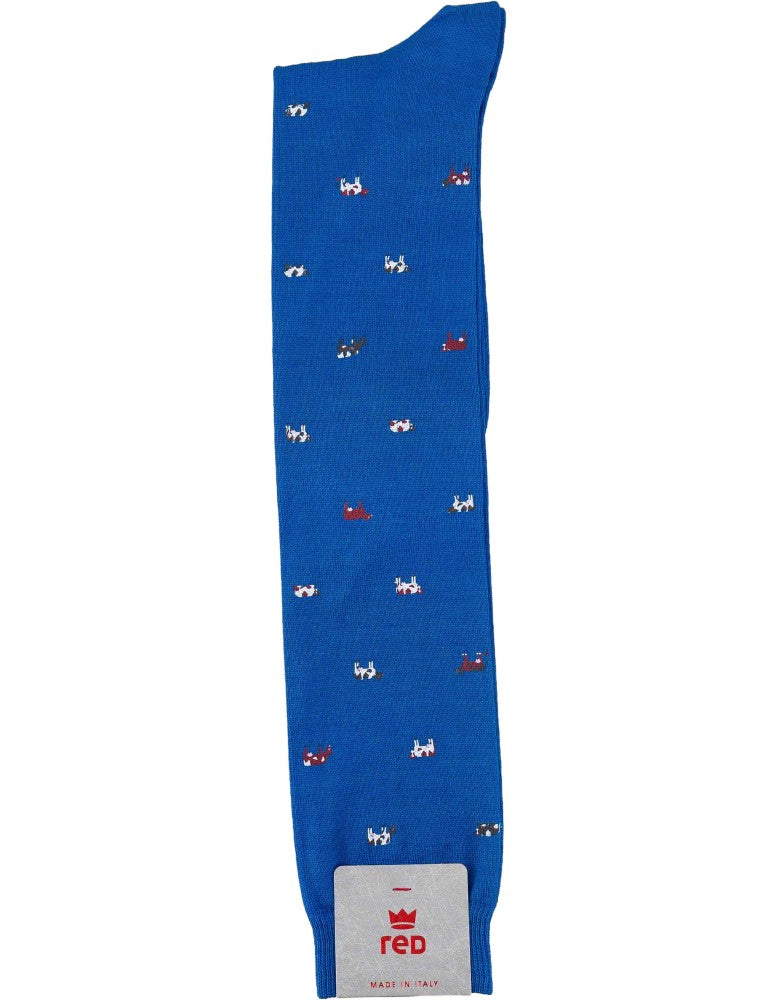 Red Sox Calza Lunga Uomo Stampa Mucca Genziana, Red – vista principale – Master SKU RSX_62484G_V4763_-_GENZIANA