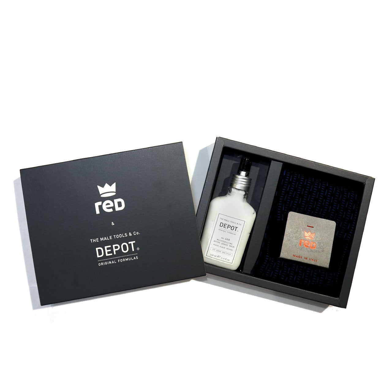 Red Sox Kit Red x Depot Calza + Aftershave – vista principale – Master SKU RED_64084KIT V0021