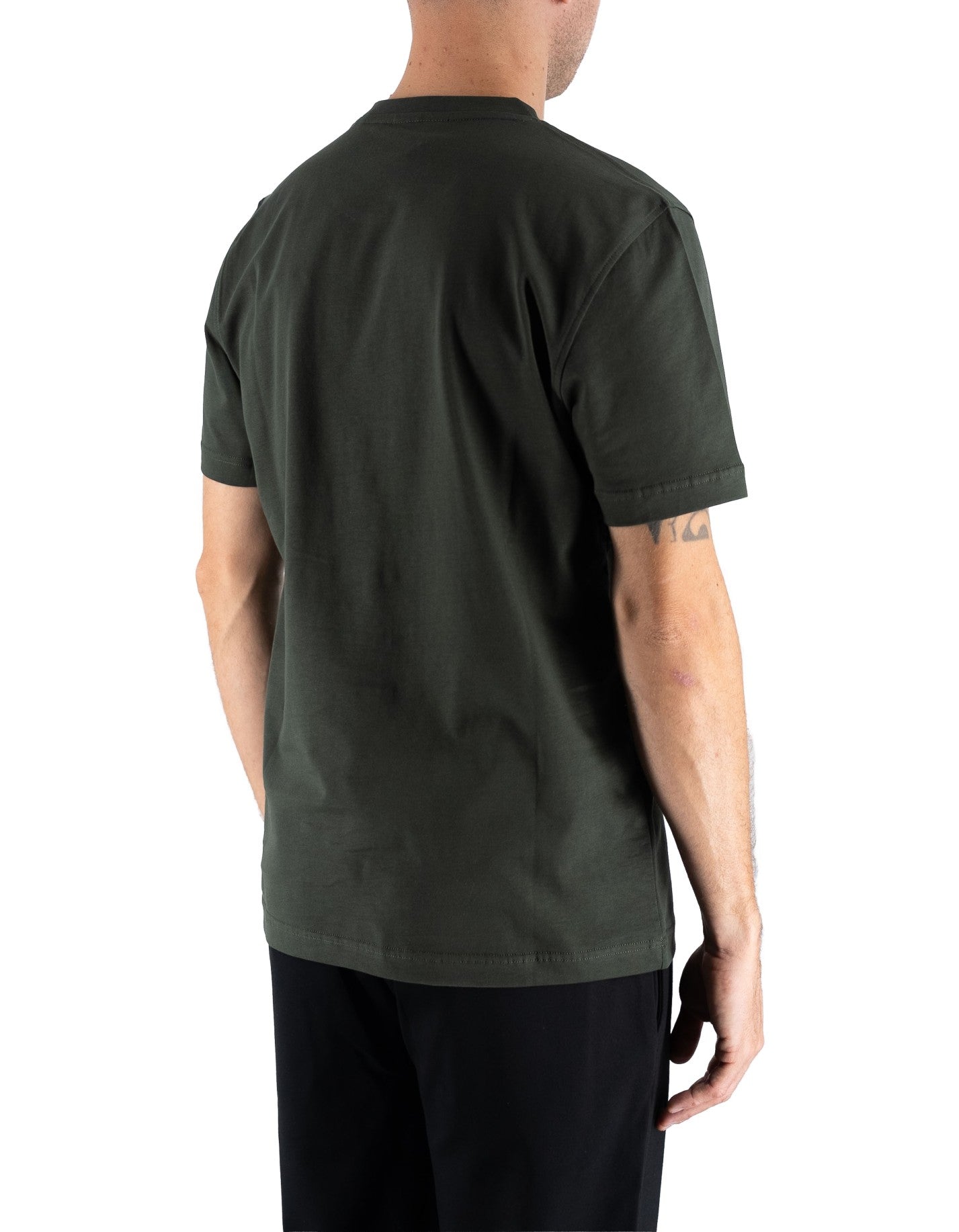 Red Sox T-shirt Uomo Bombardino Verde Militare – dettaglio prodotto 3 – Master SKU RSX_RF20067_V5028_-_VERDE_MILIT