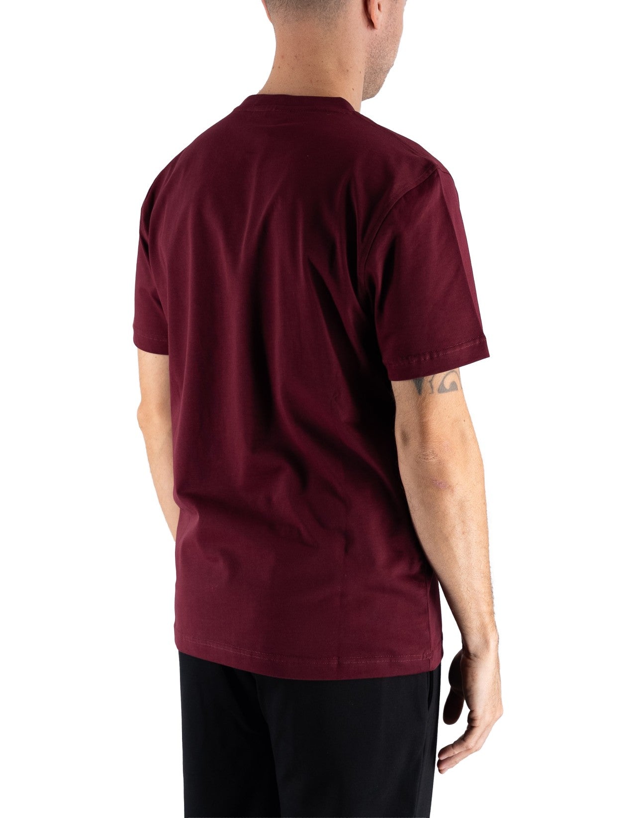 Red Sox T-shirt Uomo Nothing Good Bordeaux – dettaglio prodotto 5 – Master SKU RSX_RF20068_V0042_-_BORDEAUX