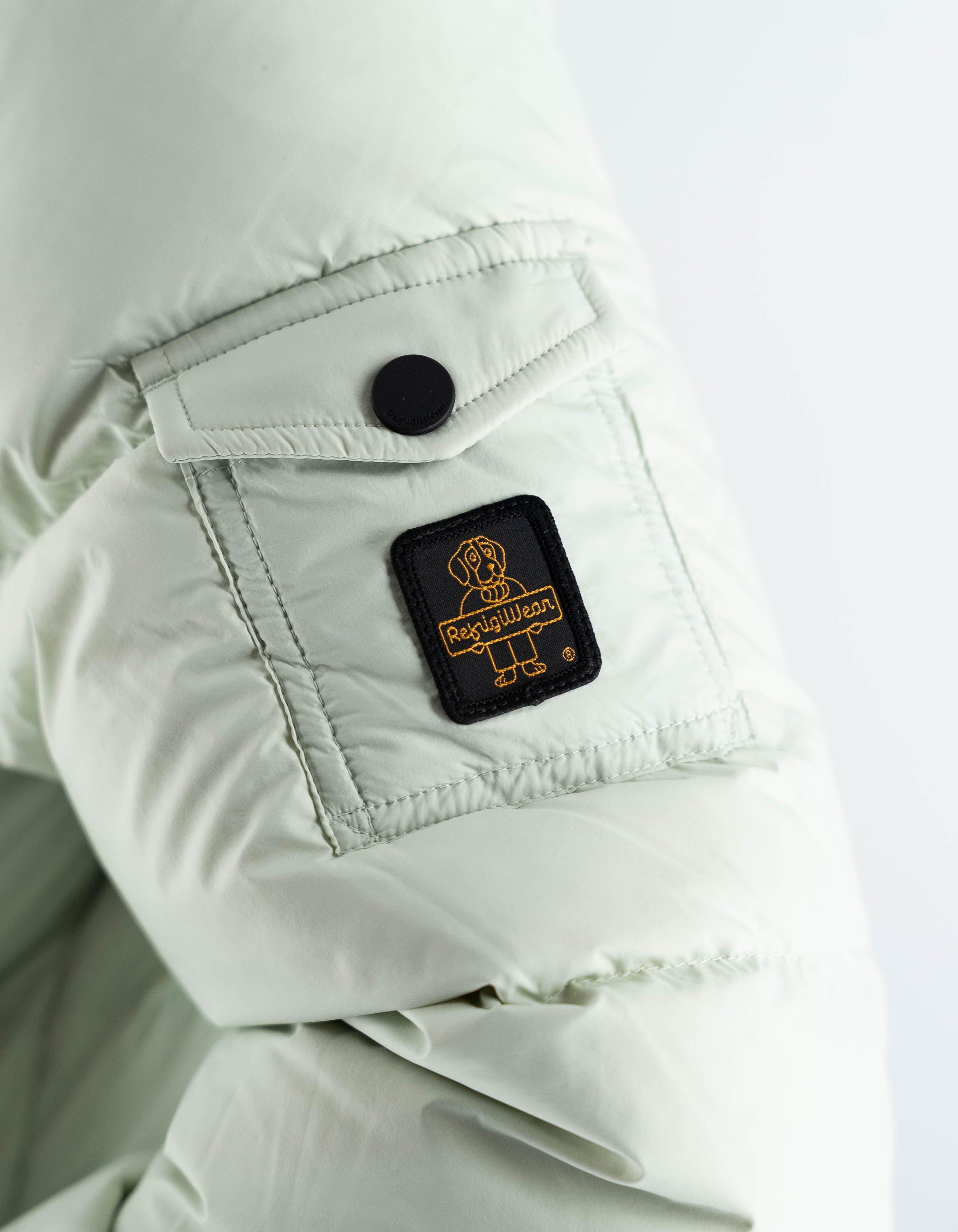 Refrigiwear Braffy Jacket Green Lily – dettaglio prodotto 6 – Master SKU RFR_W53800_NY2303_E06107