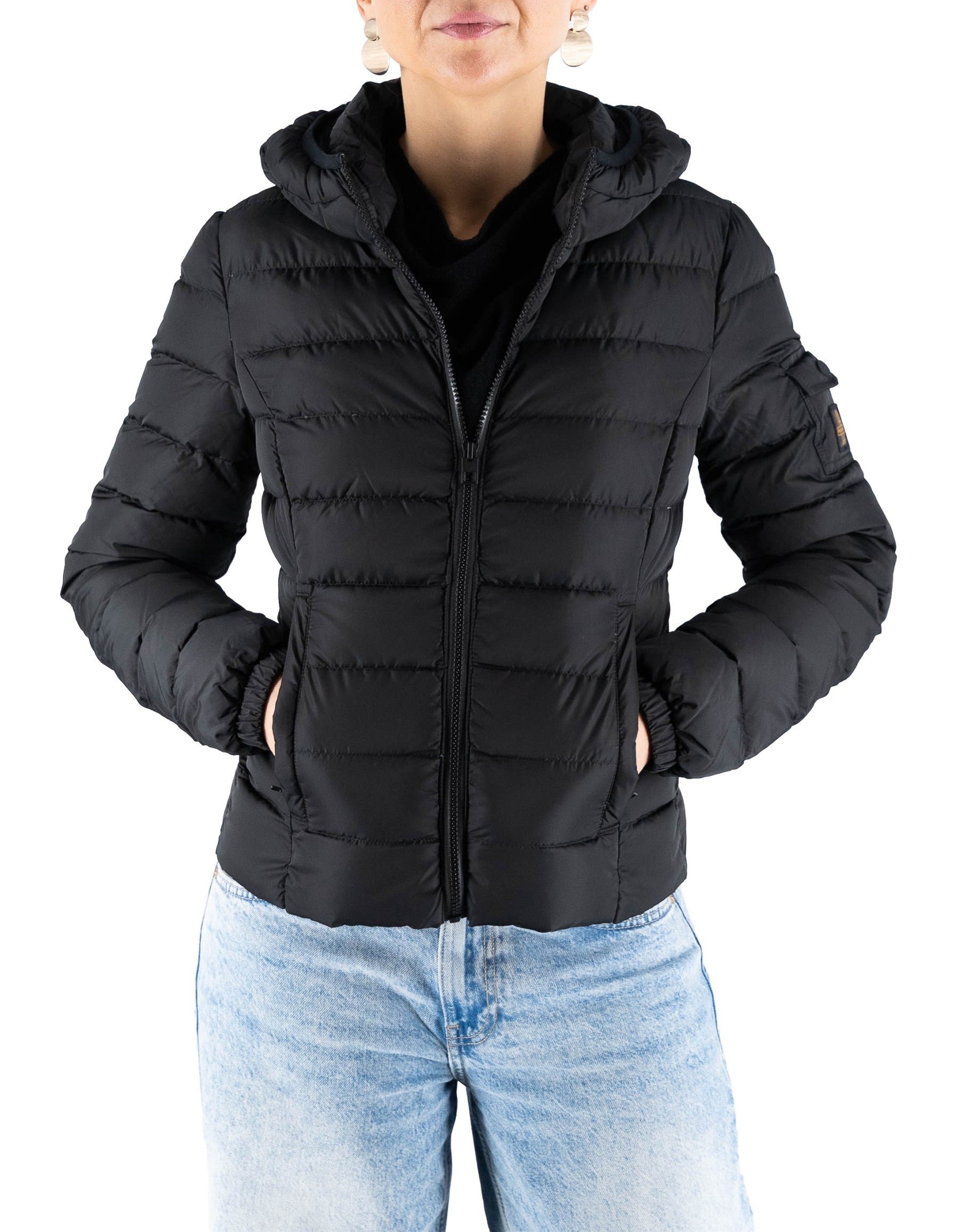 Refrigiwear Lady Hunter Jacket Black – vista principale – Master SKU RFR_W12708_NY0185_G06000