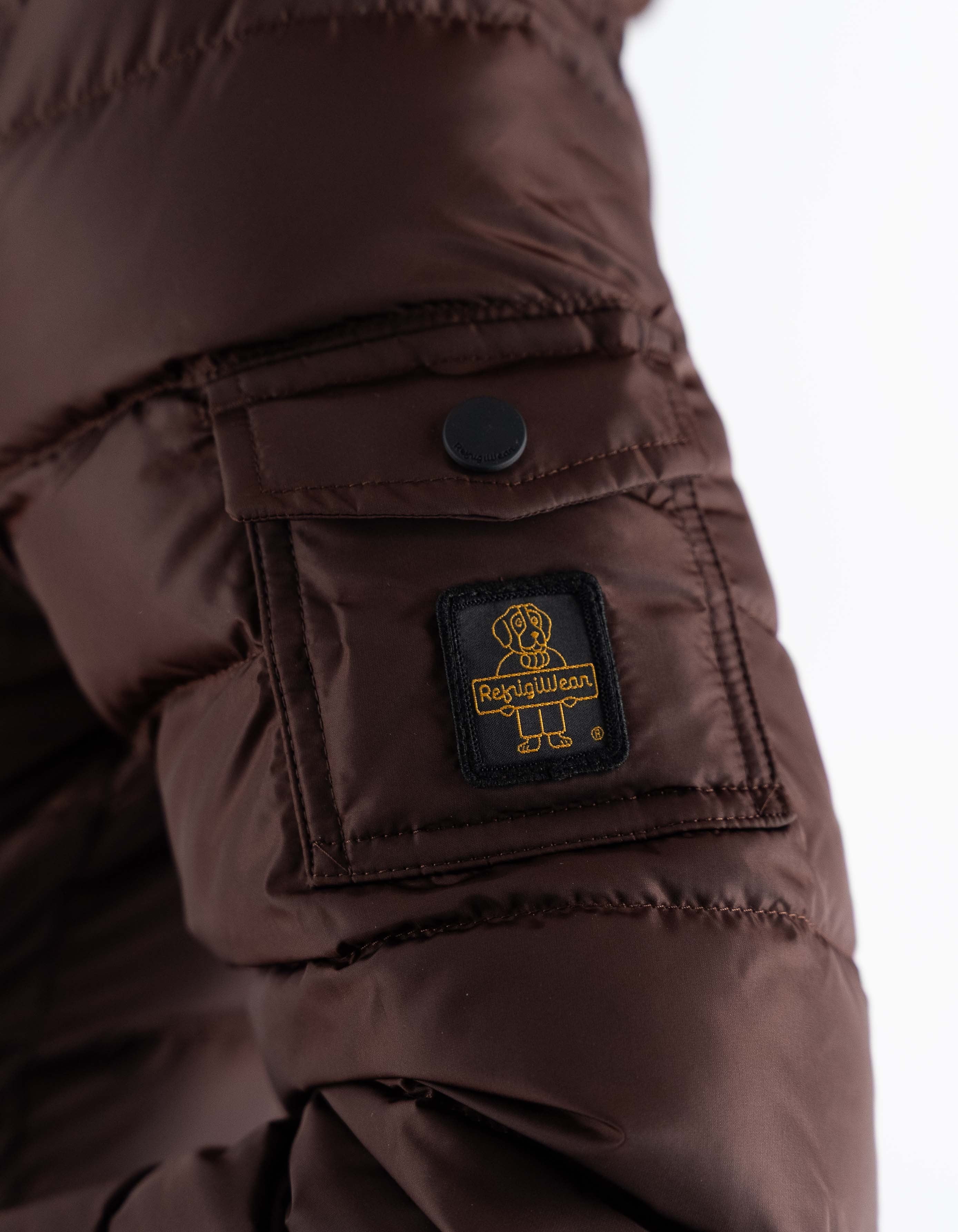 Refrigiwear Lady Hunter Jacket Coffee – dettaglio prodotto 2 – Master SKU RFR_W12708_NY0185_H01419