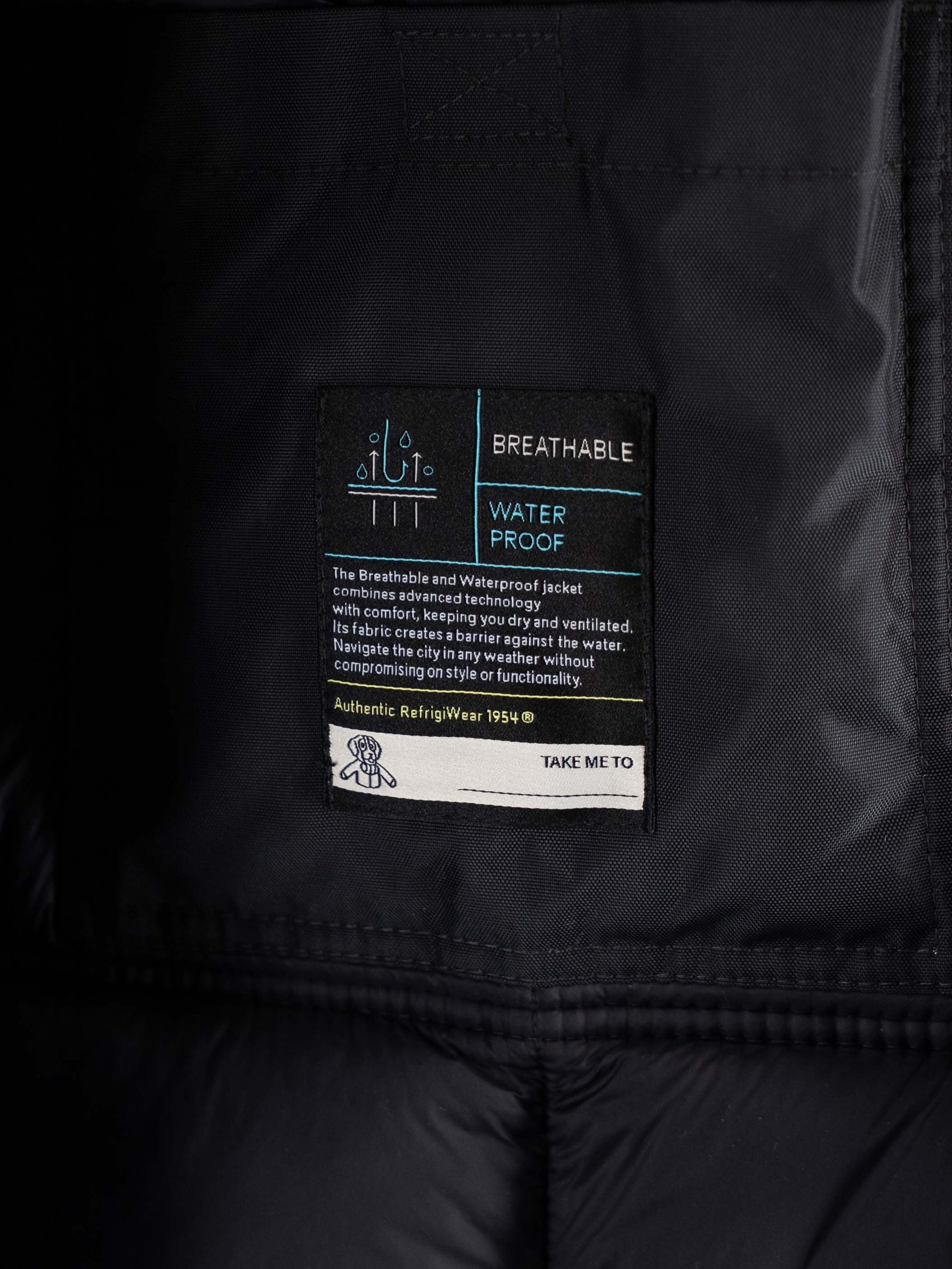 Refrigiwear Parka Uomo RefrigiWear® Original – Imbottitura Primaloft® 170gr – dettaglio prodotto 6 – Master SKU RFR_G81500_NY9136_G06000
