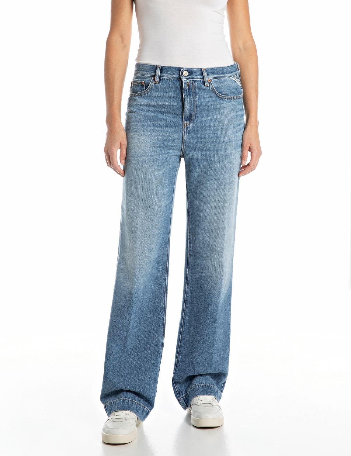 Replay Jeans Melja Medium Blue – vista principale – Master SKU RPY_WB521_000940_947_009