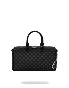 Sprayground Borsa Sharks In Paris Wtf Bubbly Black Check Mini Duffle – vista principale – Master SKU SPR_910D9313NSZ