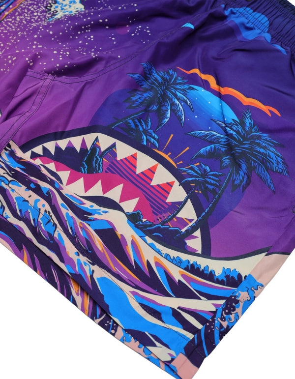 Sprayground Camo Kawa Vice Swim Trunks Purple – dettaglio prodotto 2 – Master SKU SPR_SP755PRPL