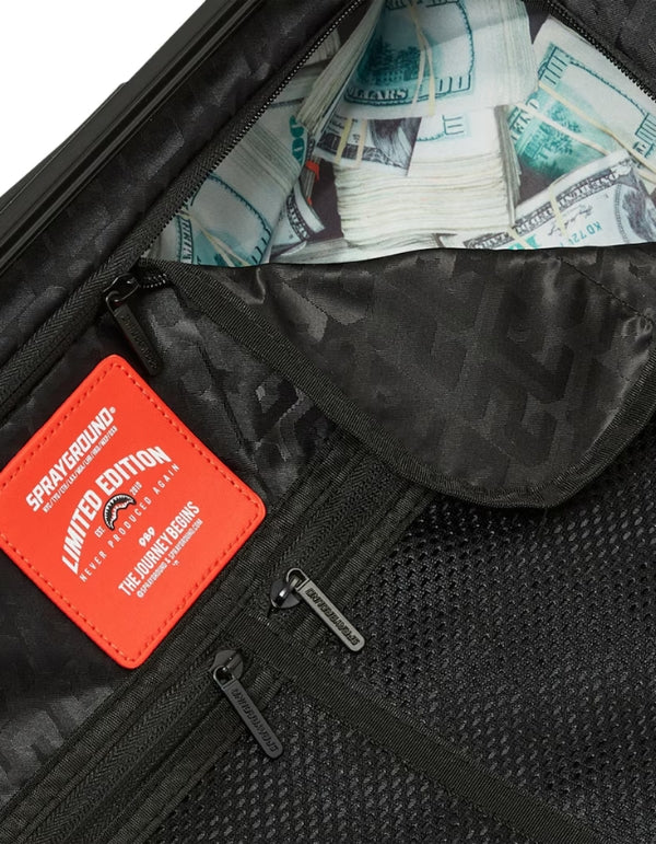 Sprayground Center Rip Revealing Gray Check Carry-On Luggage – dettaglio prodotto 8 – Master SKU SPR_910CL323NSZ