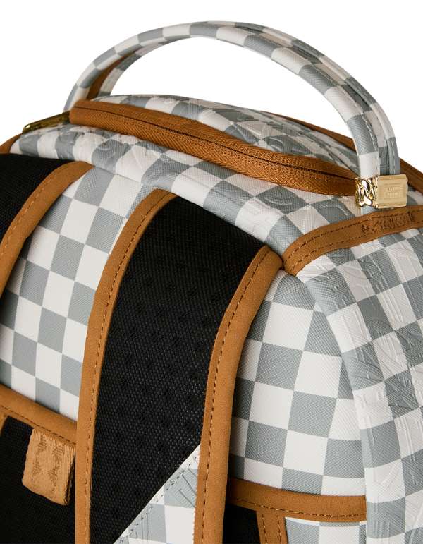 Sprayground Graff Embossed Cream Check Dlxsv Backpack – dettaglio prodotto 5 – Master SKU SPR_910B8848NSZ