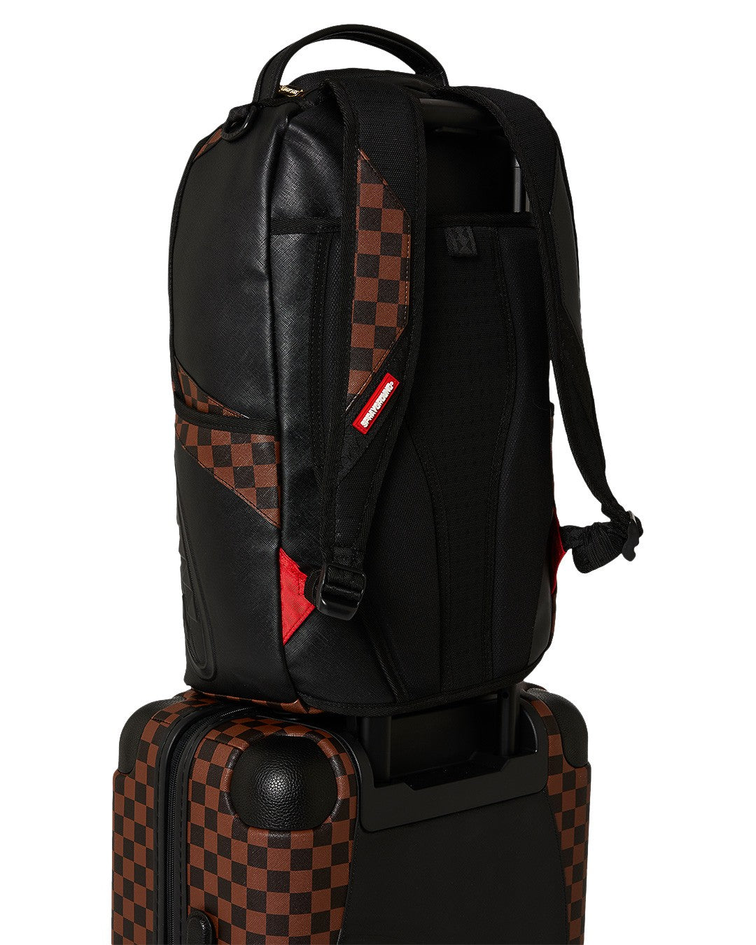 Sprayground Jetstream Brown Carry-on Luggage – dettaglio prodotto 4 – Master SKU SPR_910CL290NSZ