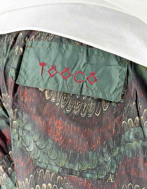 Tooco Costume Uomo Stampa Etnica Sudan Brown – dettaglio prodotto 2 – Master SKU TOC_M_CLB_SUDAN_BRWN