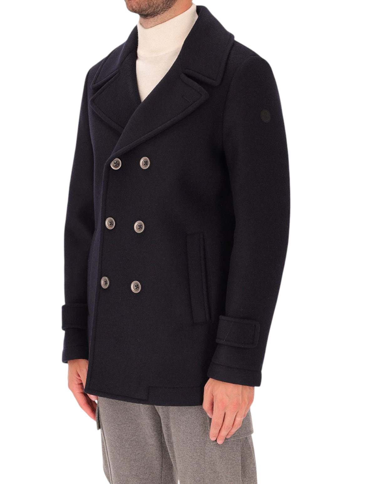 Distretto12 Peacoat Carlos Blu - lato