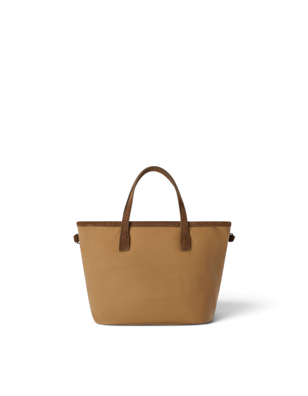 MC2 Saint Barth Borsa Mini City Wax nocciola - vista posteriore